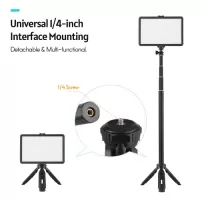 USB LED Video Light Kit Video Conference Lighting with 2 * LED Fill Light 3200K-5600K Dimmable + 2 * Extendable Tripod  + 16 * Color Filters for Live Streaming Video Recording Online Meeting Teaching