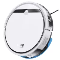 ILIFE V3X Robot Vacuum Cleaner, 2 in 1 Vacuum and Mopping, 3000Pa Suction, 300ml Dustbin, 2900mAh Battery, Up to 120min Runtime, App/Voice Control