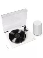 Sonos ERA 100 + Rega Planar 1 Plus + Sonos ERA Line-In Adapter (White)