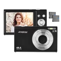 Andoer 2.7K Digital Camera Compact Video Camcorder