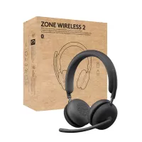 Logitech Zone Wireless 2 UC - GRAPHITE,TEAMS - 2.4GHZ/BT 981-001152