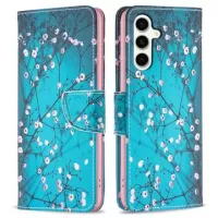 Samsung Galaxy S23 FE Wonder Series Wallet Case - White Flowers