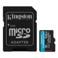 Kingston Canvas Go! Plus microSDXC Memory Card with Adapter SDCG3/512GB - 512GB