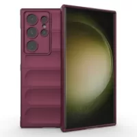 Samsung Galaxy S24 Ultra Rugged Series TPU Case - Wine Red