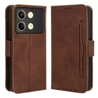 Xiaomi Redmi Note 13R Pro Cardholder Series Wallet Case - Brown