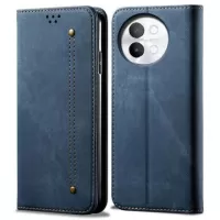vivo S18e Retro Series Wallet Case with Card Slot - Blue