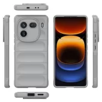 vivo iQOO 12 Pro Rugged Series TPU Case - Light Grey