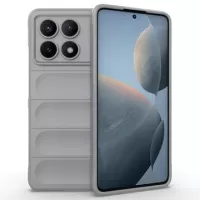 Xiaomi Redmi K70E/Poco X6 Pro Rugged Series TPU Case - Light Grey