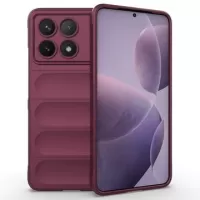 Xiaomi Redmi K70/K70 Pro Rugged Series TPU Case - Wine Red