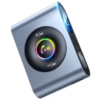 Joyroom CB1 bluetooth 5.3 Receiver Wireless Adapter LED Digital Display Hands-free Calls 3.5mm AUX for Car Headphone wit