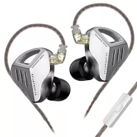 KZ-ZVX Wired Earphone HiFi Bass 3.5mm In-ear Dynamic Monitor Headphone with Mic