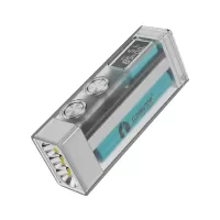 LUMINTOP Moonbox 10000LM LCD Display Rechargeable Flood Flashlight With Sideliht Built-in Battery Super Bright EDC LED T
