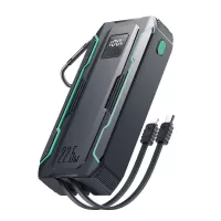JOYROOM JR-L018 20000mAh 22.5W Power Bank with Dual Cable Built-in Buzzer with Emergency SOS Alarm for iPhone 15 Pro Max