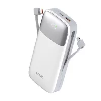 LDNIO PD20 22.5W 77Wh 20000mAh Power Bank External Battery Power Supply with 1 Input & 3 Outputs LED Display PD QC3.0S