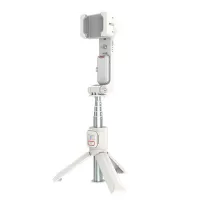 A10 Gimbal Stabilizer Selfie Stick Tripod Smartphone Handheld Gimbal with Fill Light Telescopic Rod for Vlogging Video R
