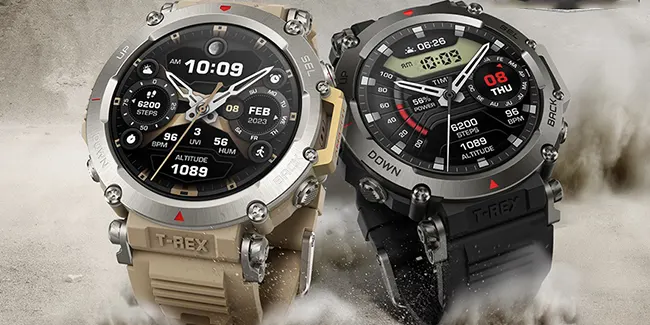 Amazfit T-Rex Ultra Rugged Outdoor Military-grade Smartwatch